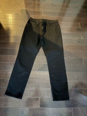 Uniqlo Women's Black Straight Leg Jeans